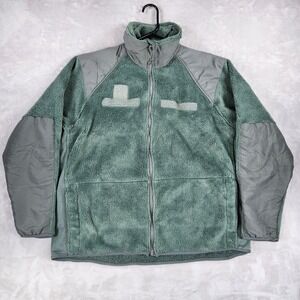 Propper Jacket Mens Large Green Fleece Cold Weather Gen III Military ECWCS